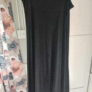 LuLaRoe Black Maxi Skirt, 3x